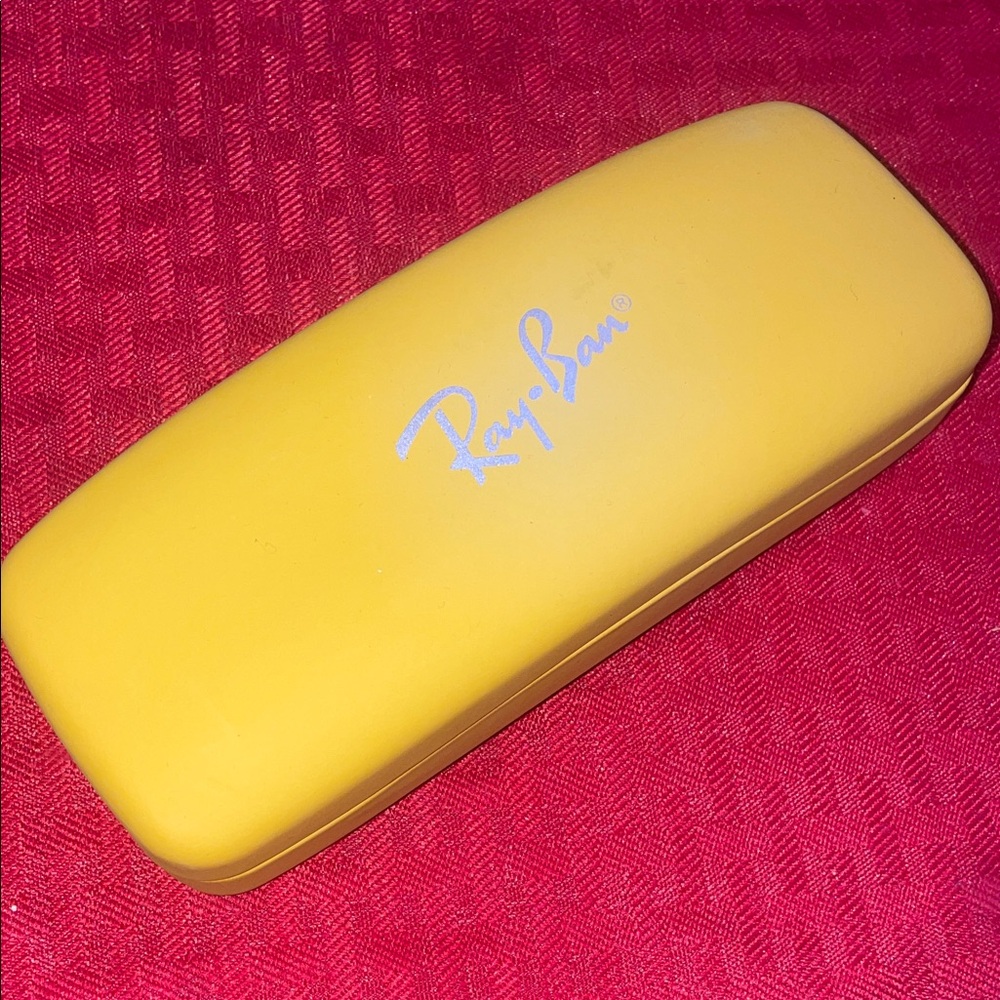 Ray-Ban Vibrant Yellow Eyewear Case